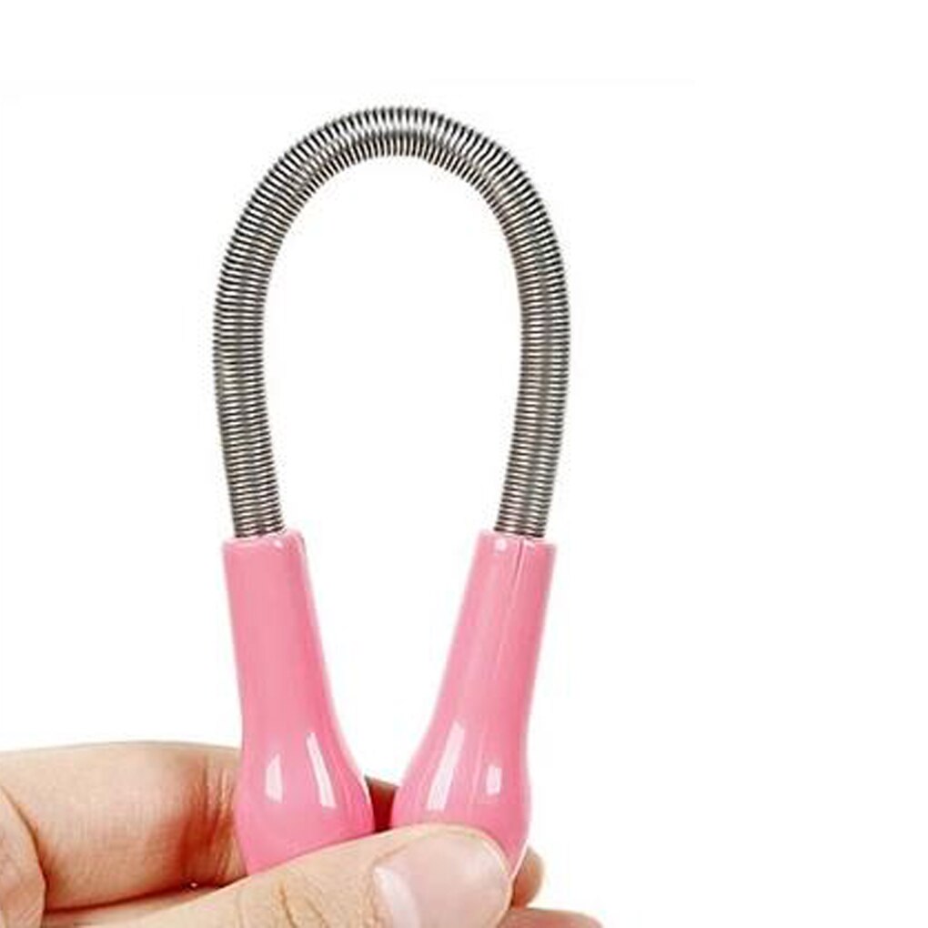 1PC Face Hair Removal Tool Facial Hair Spring Epilator Tool Body Hair Clean