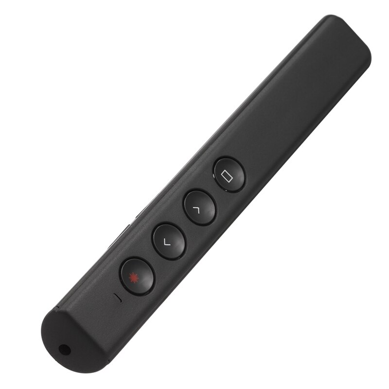 TK706 Wireless Presenter Pointer RF 2.4GHz Pointer Remote Control Slide Clicker for Office Meetings Teaching Aids Speech