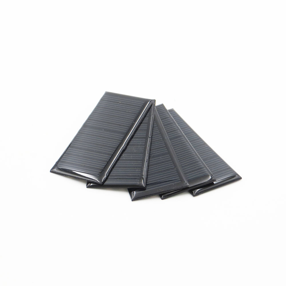 5.5v 0.38w 70ma solpanel polysilicium diy batterioplader lille mini solbatteri kabel legetøj sollampe 5.5v