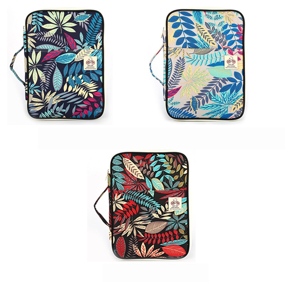 A4 Document Bag Portable File Folder Cute Cabinet Organizer Box for Ipad Storage Case Product Padfolio Multifunctional Fichario