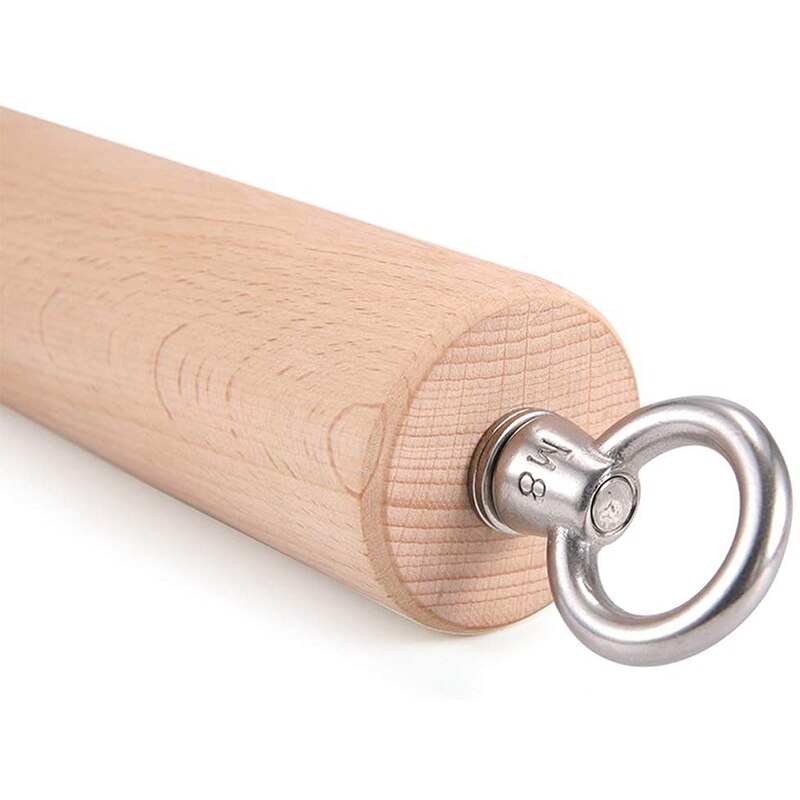 Houten pull-up klimgrepen,  - 1 paar handgrepen, krachttrainingstools voor gripkracht