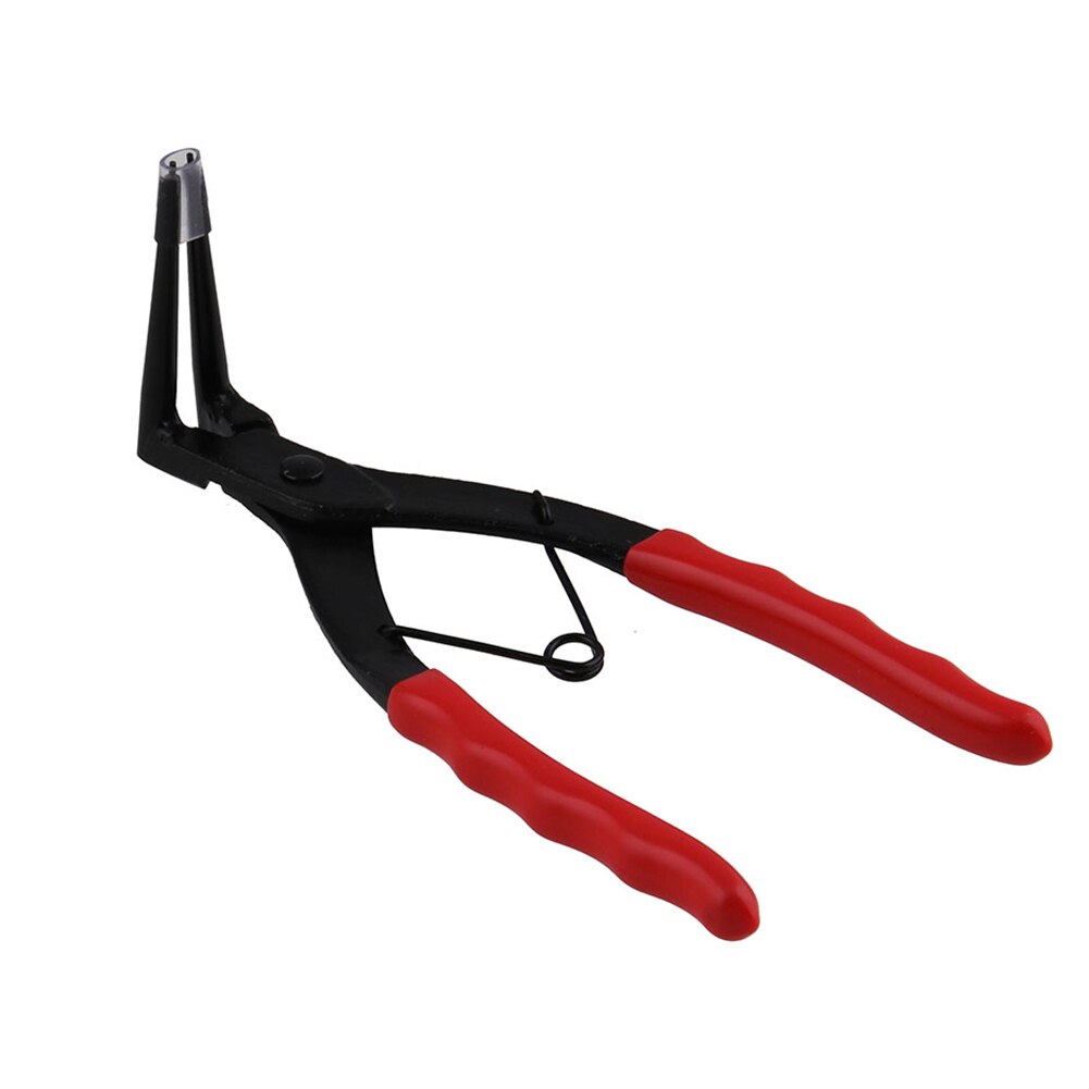 Master Cylinder Snap Ring Pliers Long Nose Internal C-Clip 90 Degree Bent Plier for Outdoor Personal Motorcycle Decoration