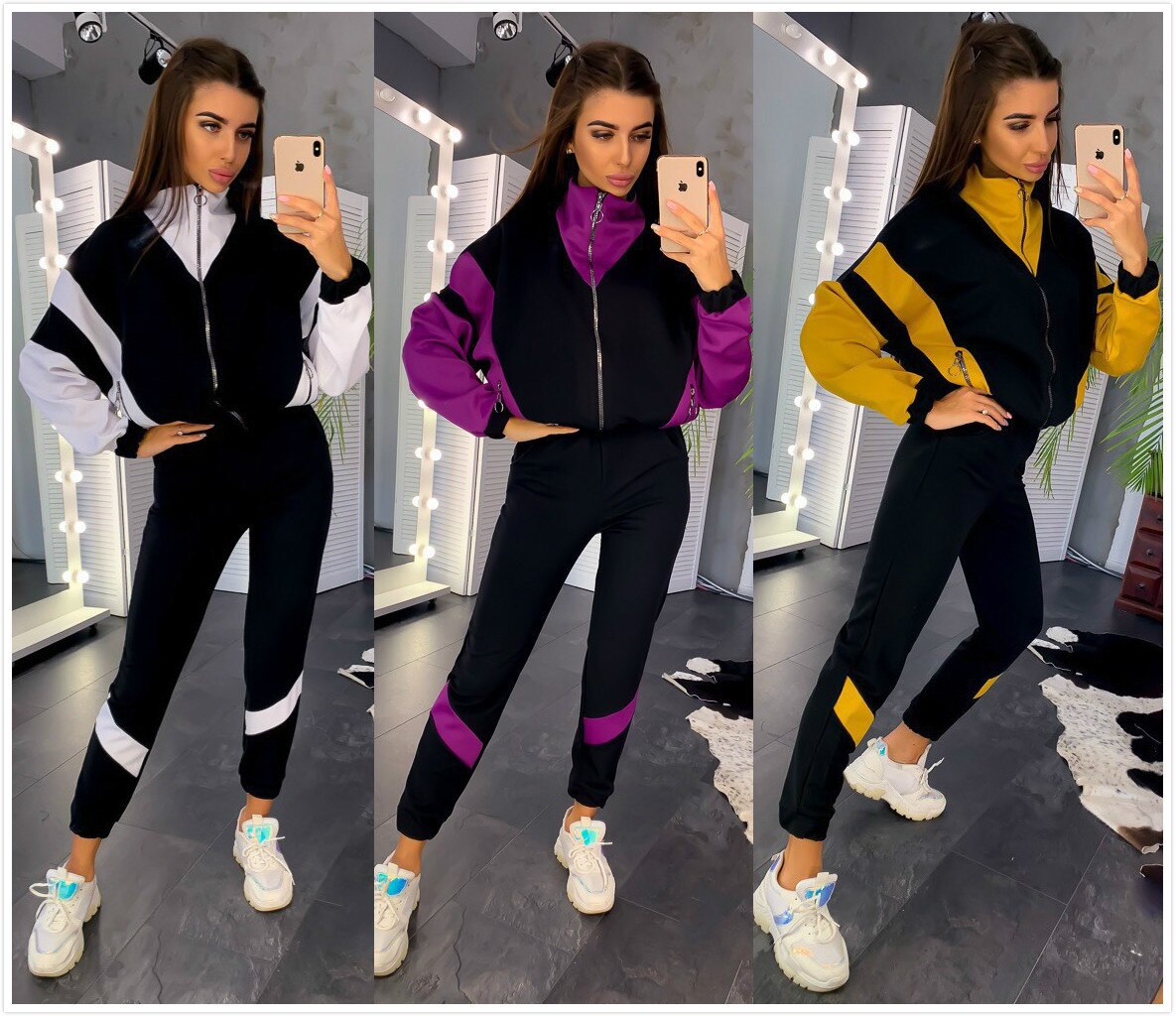 Vrouwen Running Set Sport Fitness Toevallige Sweatshirt En Broek Herfst Fasion Hoodies Trainingspak Sportkleding Sets