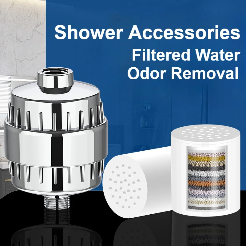Douche Waterzuiveraar Badkameraccessoires Huishoudelijke Waterzuiveraar Douchefilterset Badfilter Deconchlorering Schoonheid