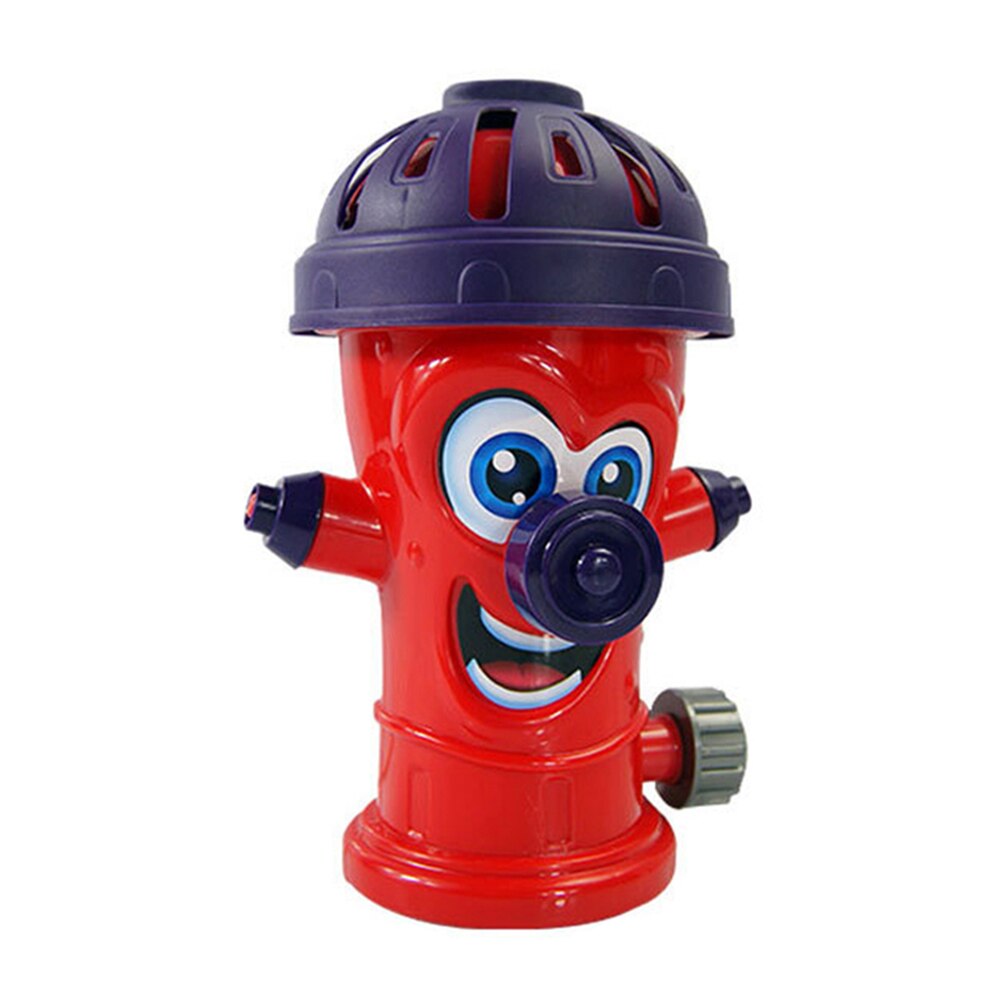 Ourdoor Waternevel Speelgoed Brandkraan Sprinkler Roterende Zomer Outdoor Splash Speelgoed Voor Zomer Familie Fun Kinderen: Red