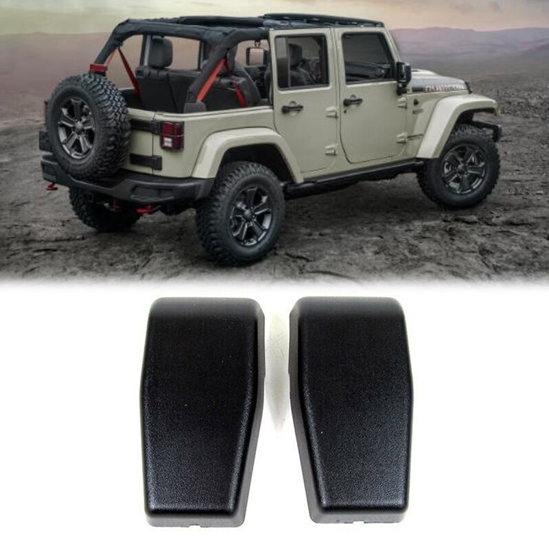 2Stck R/H & L/H Heckklappe Glas Scharnier Abdeckung einstellen für Jeep Wrangler JK 11-19 68140033AA: Ursprünglich Titel