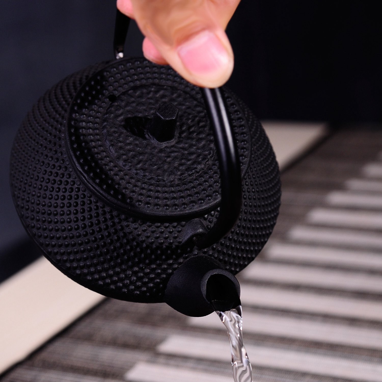 50ml Japanse Stijl Gietijzeren Ketel Theepot Komt + Zeef Thee Pot