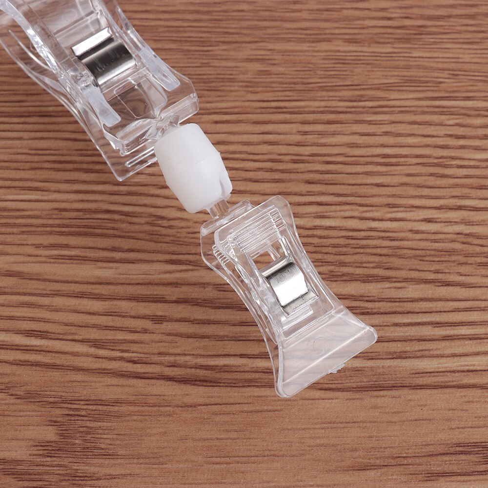 S/m/l klare reklameclips holdbare plastikskilte displayholdere prismærke tag clips i supermarked detailhandel hyldeklemme