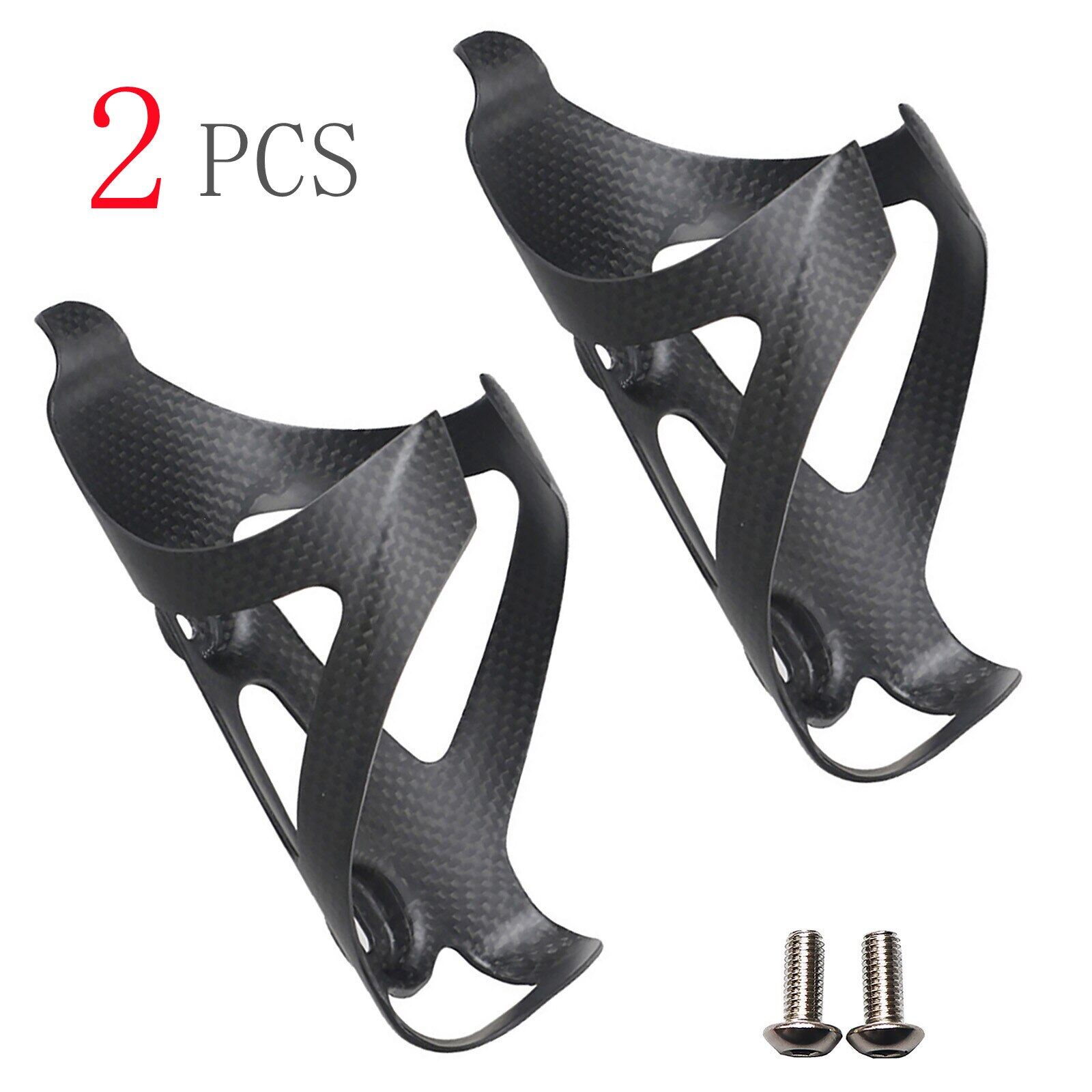 XXX Full Carbon Fiber Bicycle Water Bottle Cage MTB Road Bike Bottle Holder Ultra Light Cycling Equipment Matte/glossy: Red