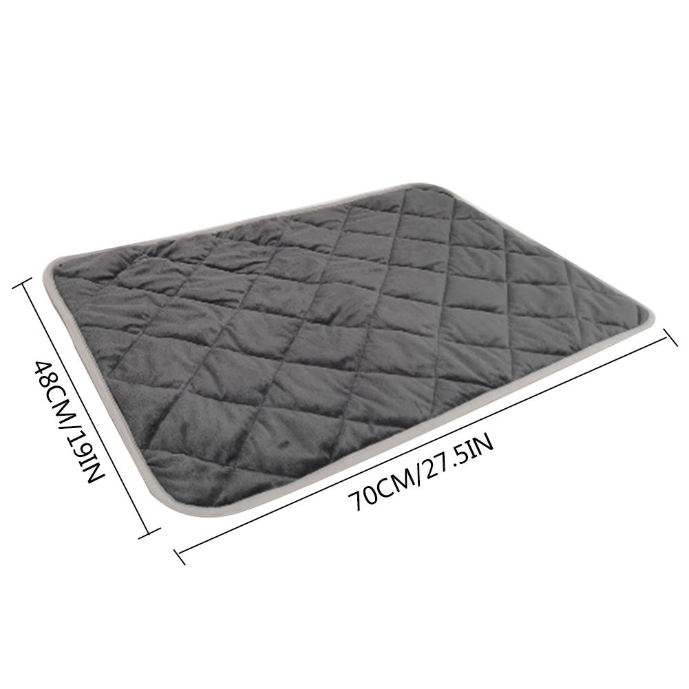 Dog Bed Self Heating Pads Upgrade Silent 5-layer Plush Winter Warm Pet Blanket Mat For Small Medium Dogs Cats Pet Supplies