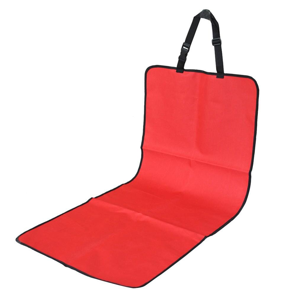 Water-Proof Pet Carriers Auto Seat Cover Honden Katten Puppy Seat Mat Deken Deken Reizen Accessoires Auto Stoelhoezen kussen Mat: Rood