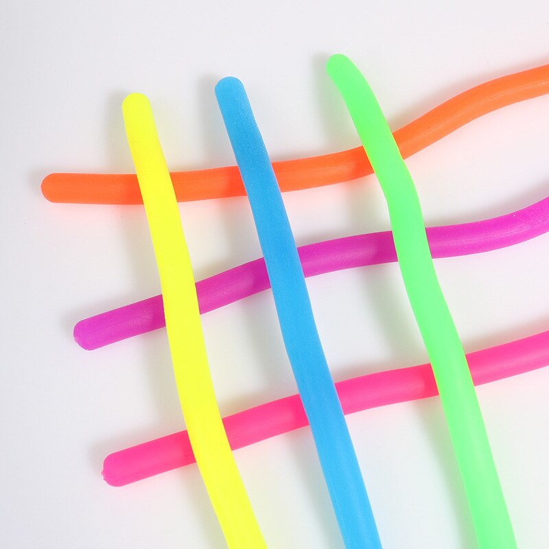 Bunte, gedrehte seil-fidget-toys zum selbermachen, wickeln, spielerische lernspiele, stressabbau, dekompressionsspielzeug für erwachsene (18 stück): Größe 1pc