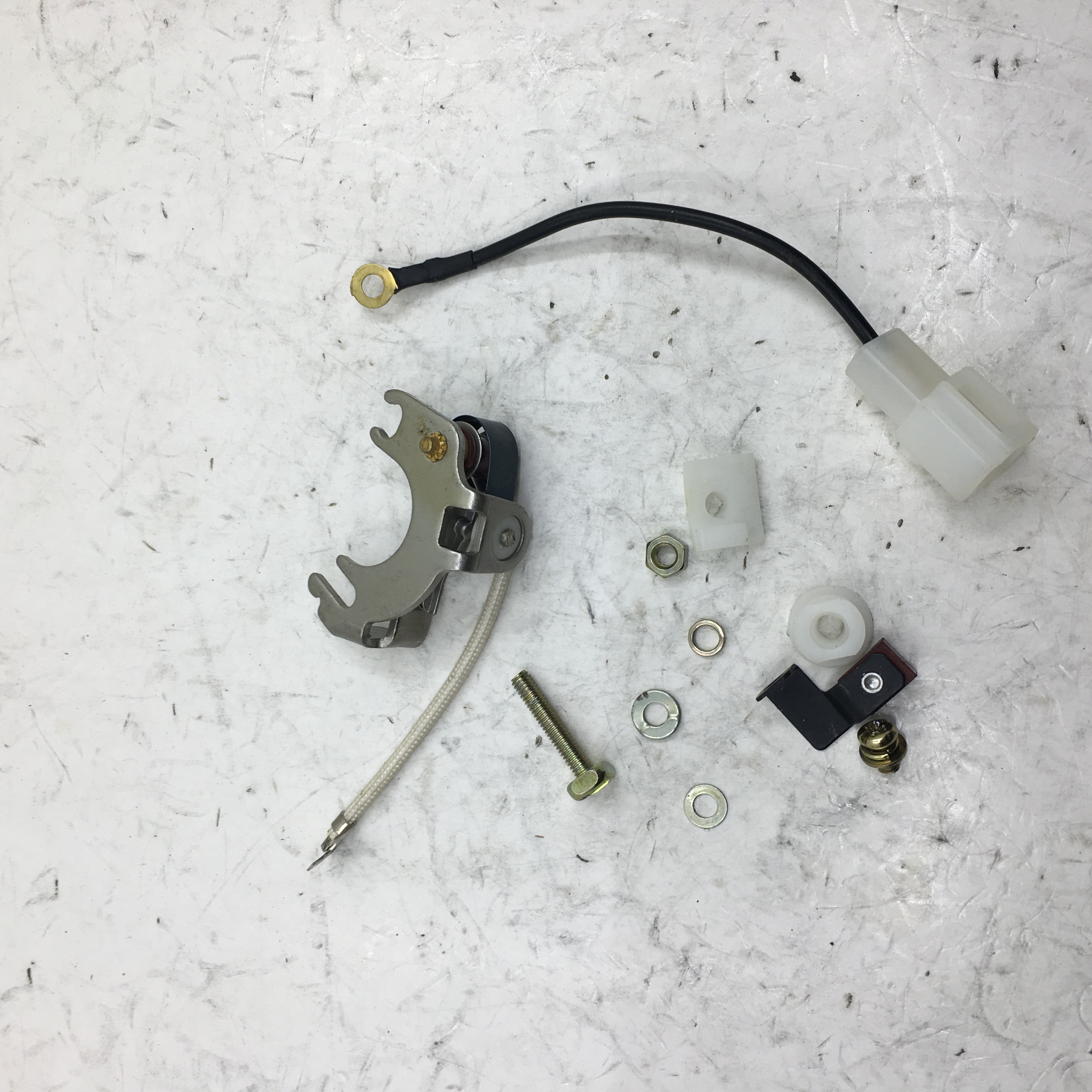 SherryBerg Punkte Kondensator und Niedrigen Spannung für Toyota 3K 4K 5k 7k disributor punkt Verteiler