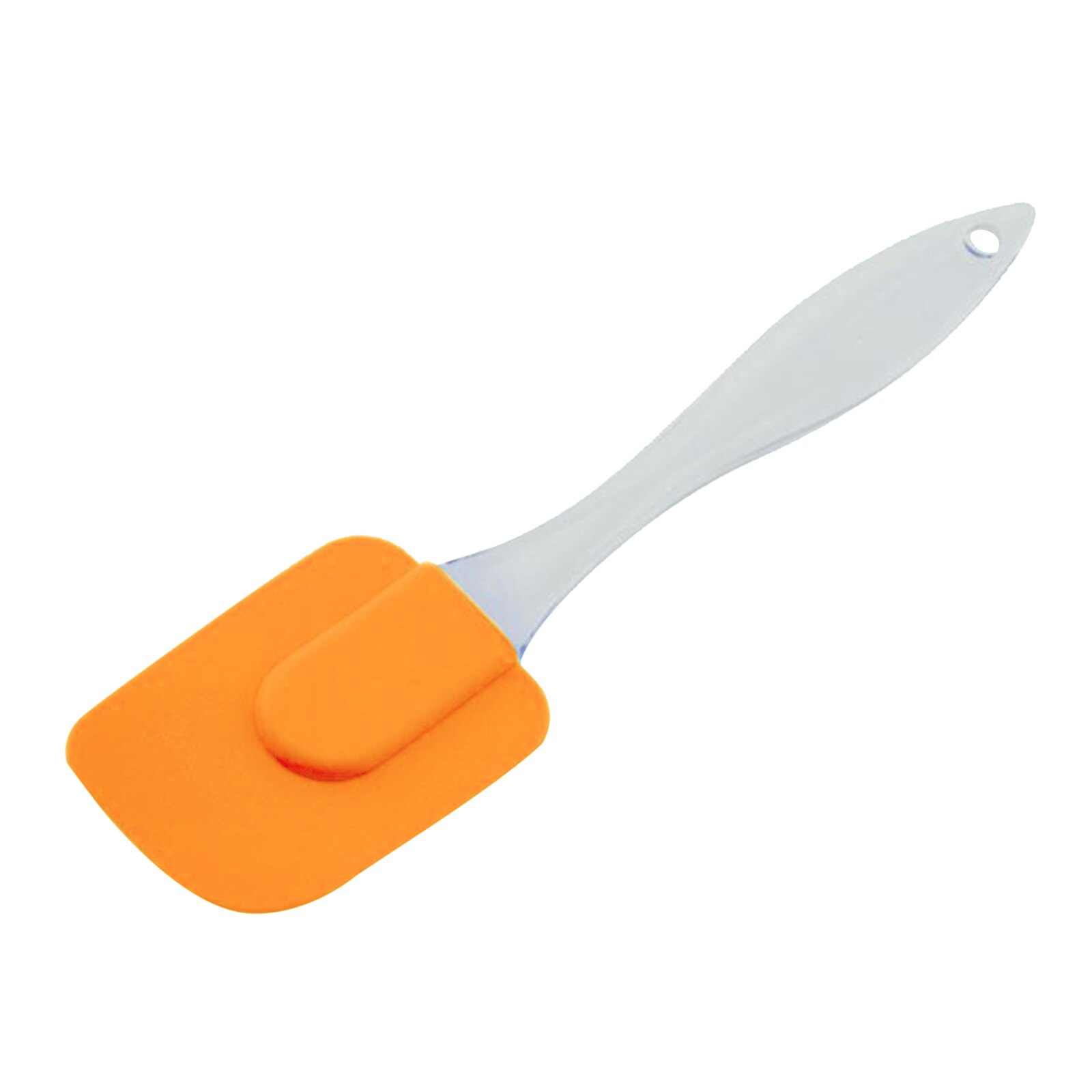 Silicone Spatula Kitchen Utensil Cake Mixer for Cooking Baking Mixing Red: Orange