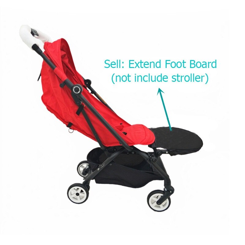Siège Extensible pour Poussette de Bébé Cybex EEZY S, S+ et Stwist, Accessoire, Planche à Pied Réglable, Extension de 30 cm, Repose-Pieds