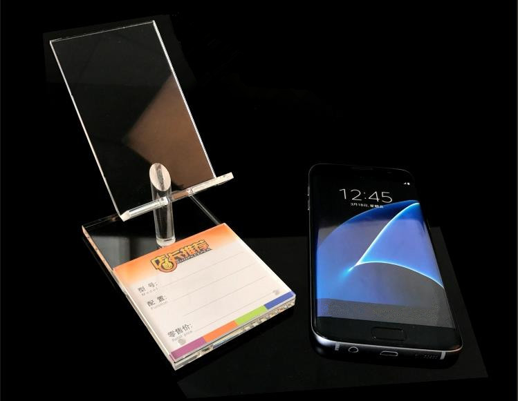 5pcs Acrylic mobile cell phone display stand phone bracket jewelry counter combination tray Digital product holder rack