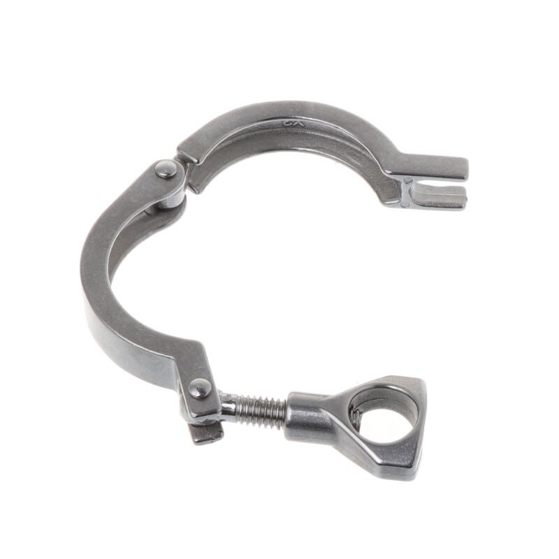 Stainless Steel Tri-clamp SUS304 Sanitary Pipe Weld Ferrule Silicone Gasket Set