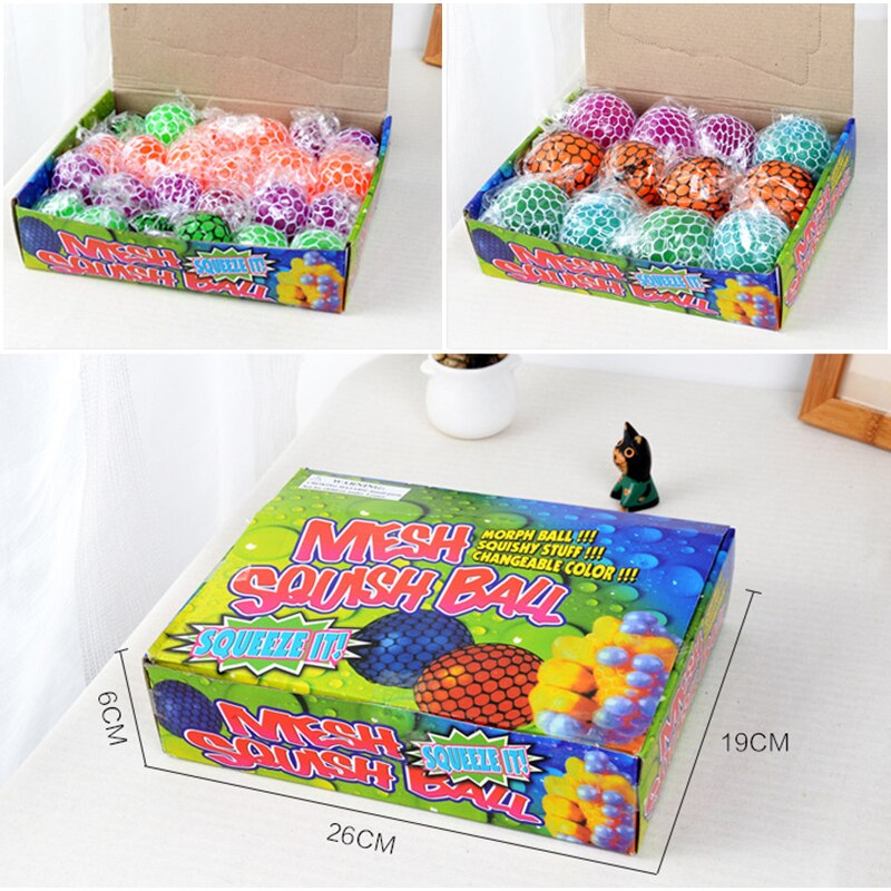 Novel Anti-stress Facial Relief Grape Ball Toy Perfect For Autistic Mood Relief Toy For Office Or Home