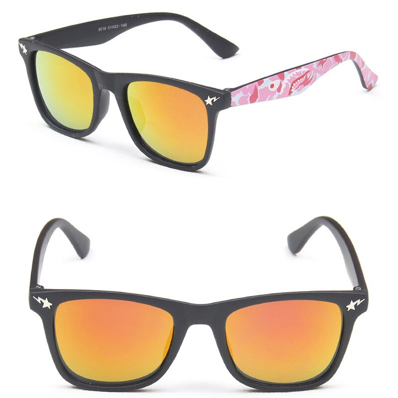 Børns solbriller firkantet spejl solbriller mærke solbriller til drenge og piger briller  ua400: 1-mn8516-c3