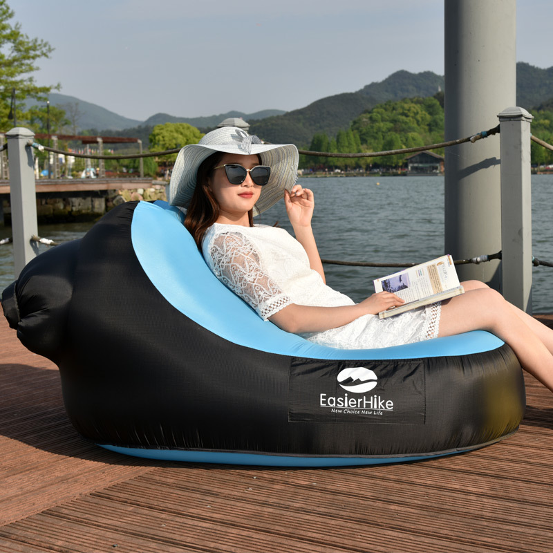 Chaise longue De plage En Plein Air Canapé Gonflable Paresseux Portatif D&#39;intérieur Gonflable Canapé Tapis De Camping Camping Équipement Sillon De Playa