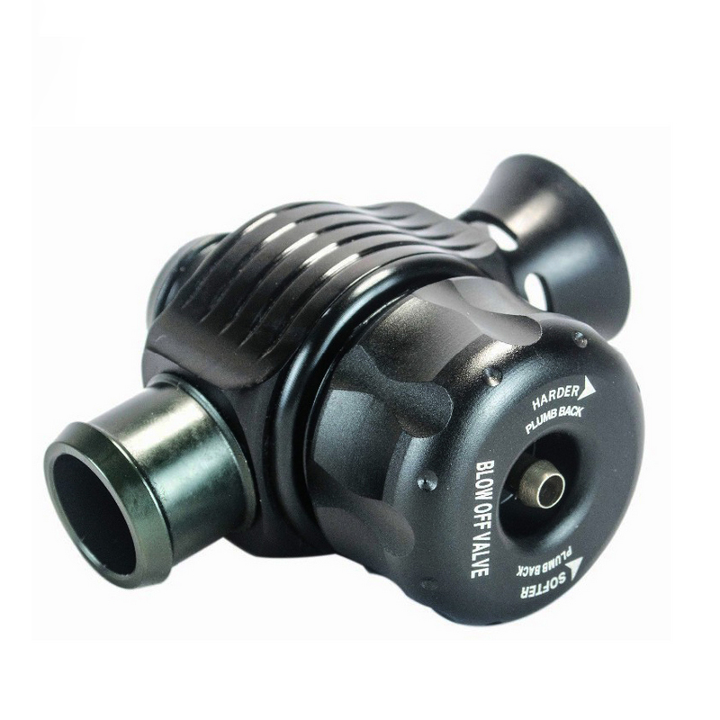 BAOLUN Universal Turbo deviatore valvola di scarico scarico doppia porta con avvisatore acustico per VW MK4 Golf Polo GTI 1.8T Saab Turbo