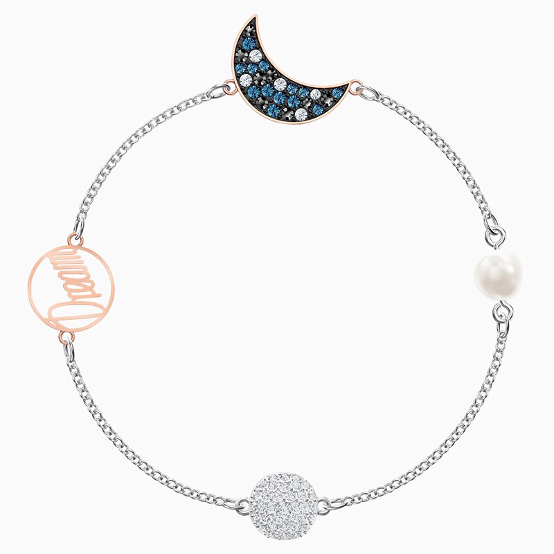 Ladies Jewelry SWA SYMBOLIC Series suit Jewelry Set Lady Earring Necklace And Bracelet Jewelry: 5509664