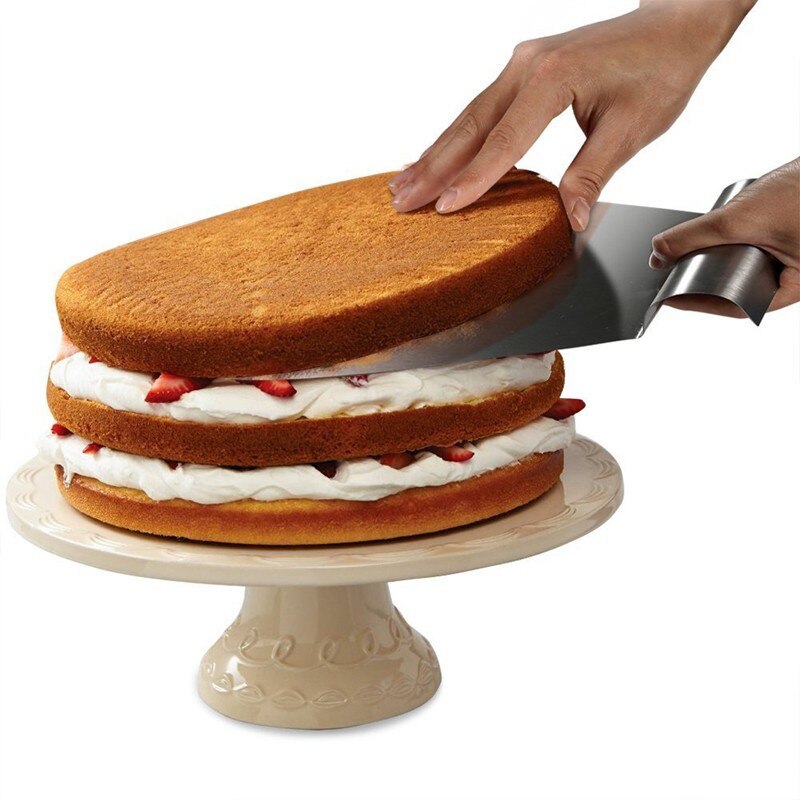 Rvs Cake Bakken Tools Cake Pizza Schop Transfer Cake Lade Moving Plaat Cake Lifter DIY Bakken & Gebak Gereedschappen