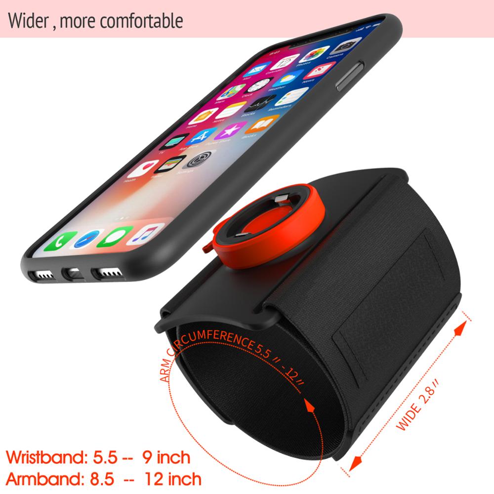 Universal Running Sport Armband Voor Sumsang Iphone 11X8 7 Case Cover Houder Arm Band Pols Tas Voor 4 Tot 6 Inch Telefoon