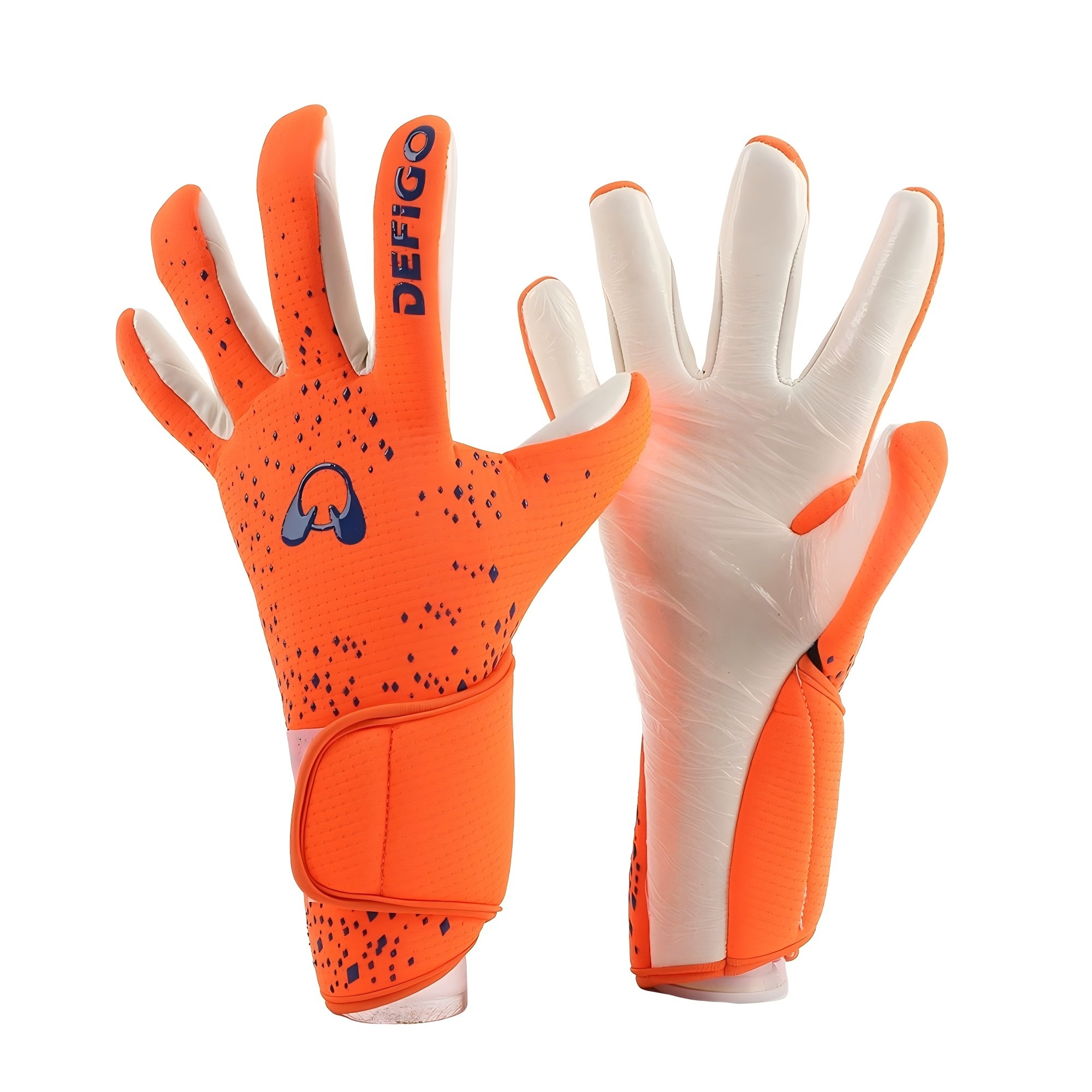 Professionelle Torwarthandschuhe, rutschfeste Latex-Fußballhandschuhe, für Männer, Frauen, Jugendliche, freundlicher, schützendes Spieltraining, Fußballausrügestochen: Gold / XS