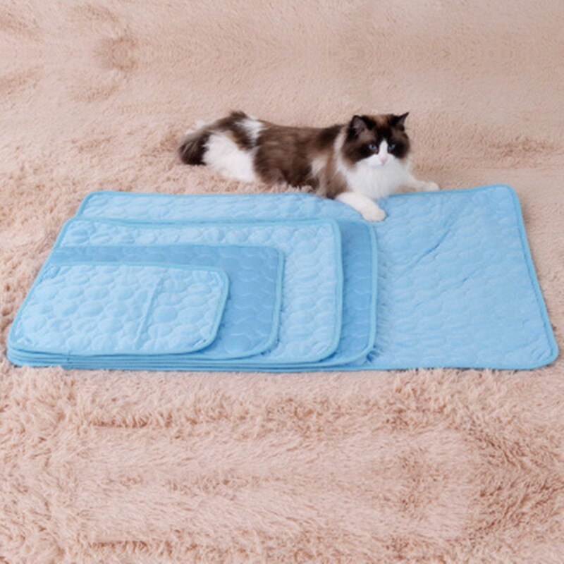 Hond Mat Koeling Zomer Pad Mat Voor Honden Kat Deken Ademend Hond Bed Zomer Wasbare Voor Small Medium Large honden