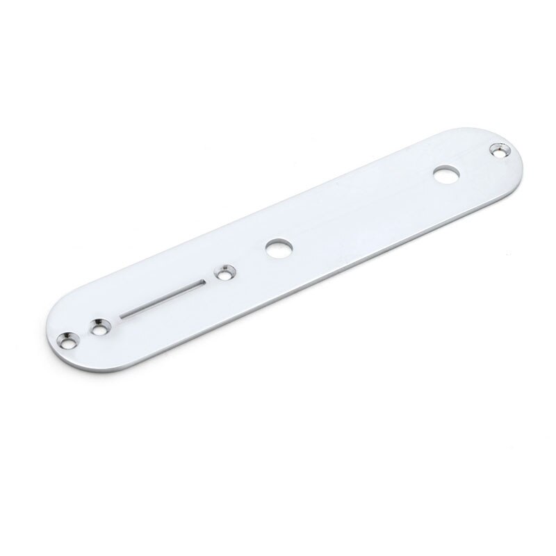 1PC Guitar Parts Plated Control Plate For Fender Telecaster Electric Guitar Silvery Plates