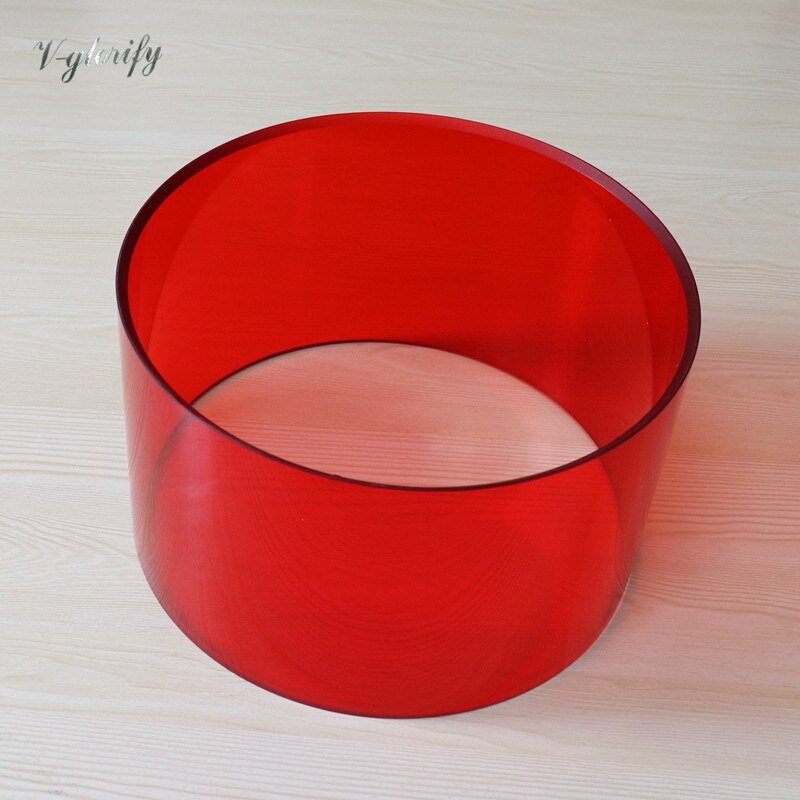 8x6inch acrylic drum shell (8inch diameter)