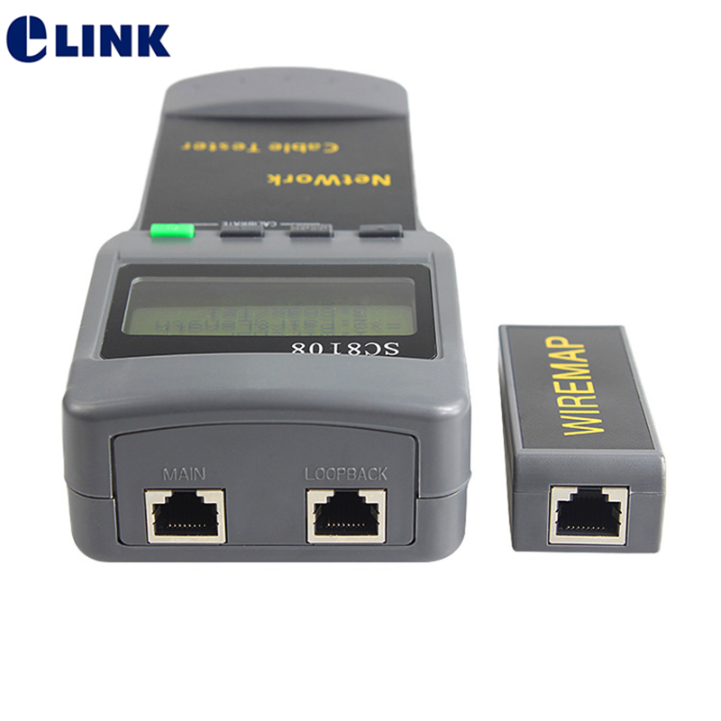 Kabel Tracker C8108 CAT5 RJ45 Netwerk Kabel Tester Breekpunt Finder Lengte Test Afstandsmeter SC8108
