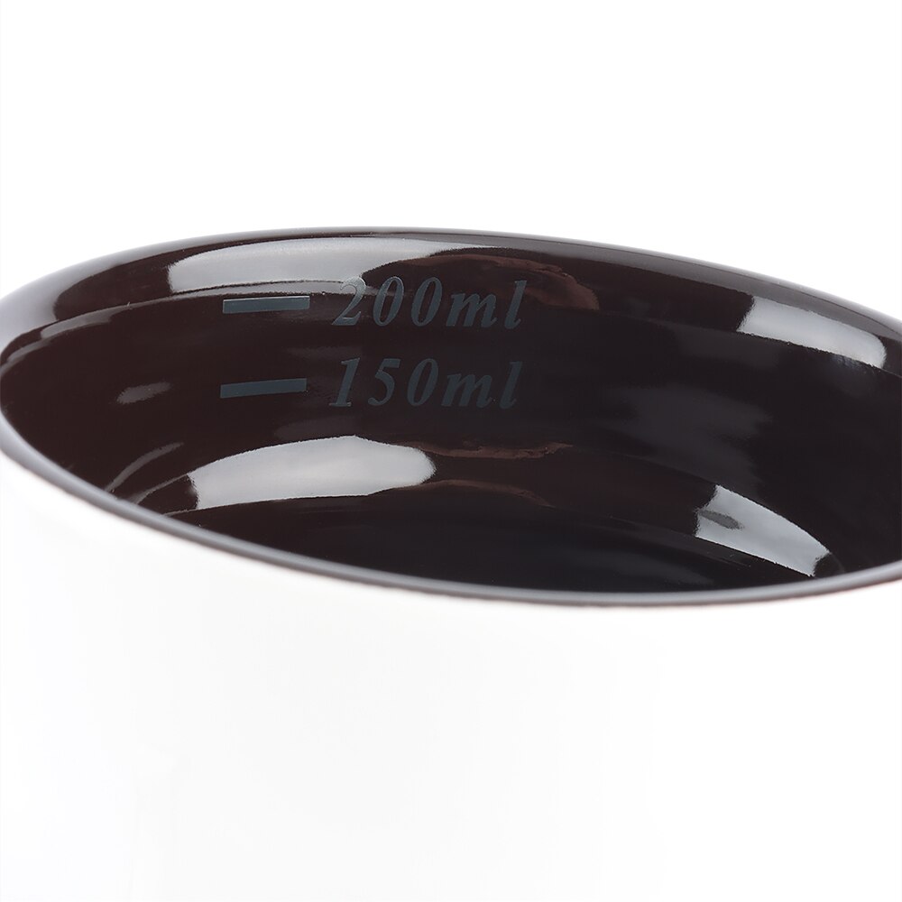 Ceramic Coffee Evaluation Cup Stainless Steel Measuring Spoon Cup Measuring Spoon Coffee Cup Measuring Bean Flour Spoon Cup Meas