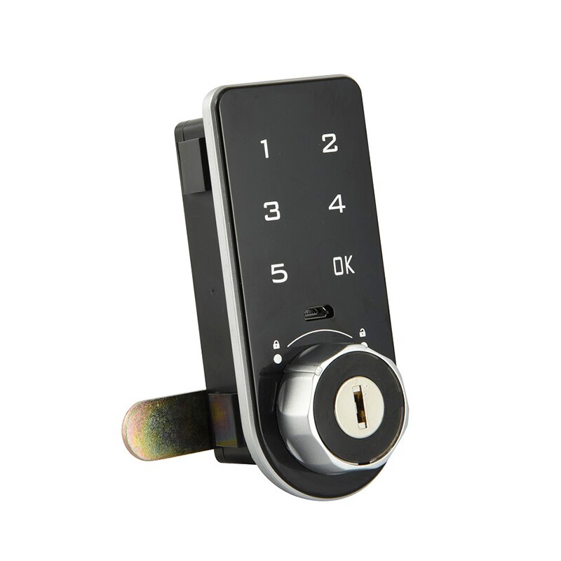 Elektrische Touch Keypad Wachtwoord Code Nummer Kast Lade Slot Met Sleutel Voor Kast Lade Mailbox Toegangscontrole