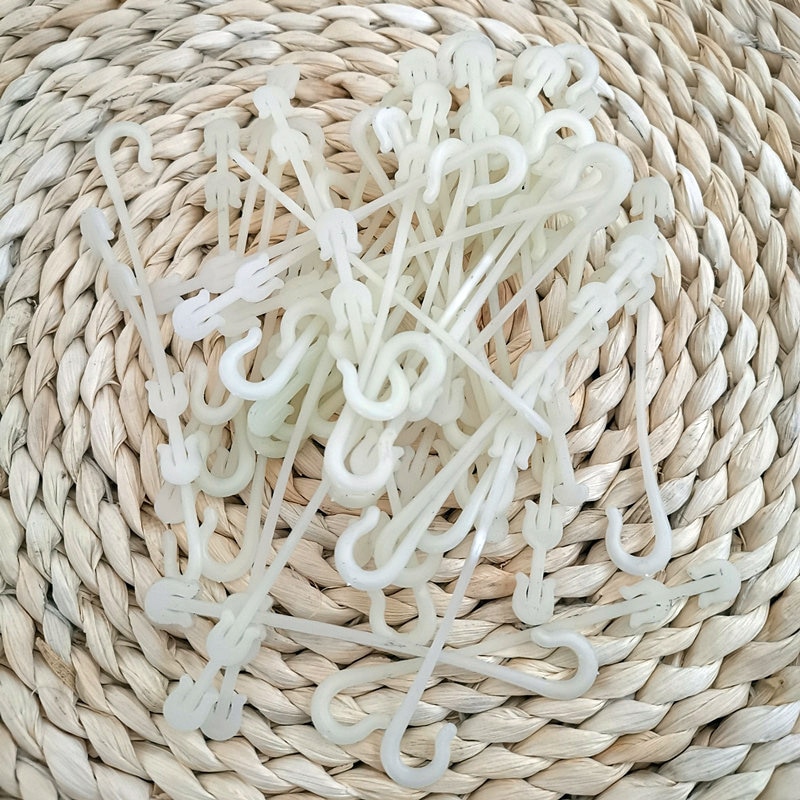 Garden Vegetable Hook Plant Vegetable Grafting Clips Fastener Vines Tied 50pcs Durable Plants Cherry Tomato Support Clip Vine