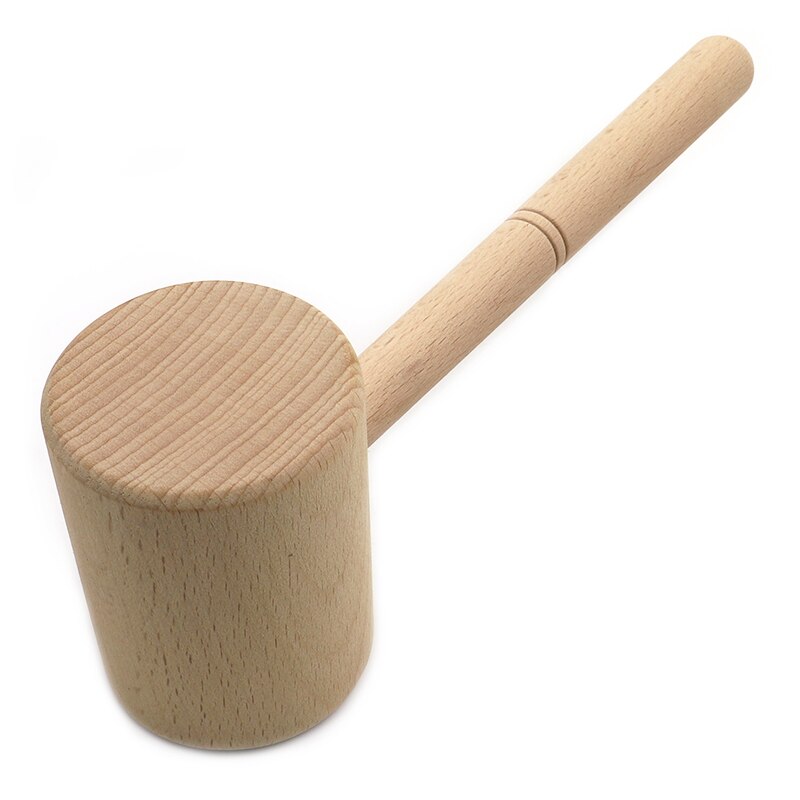 DIY Leathercraft Hammer Beech Wood Carving Mallet Beech Punching Hammer Balanced Carpenter Malle Leather Craft Carving