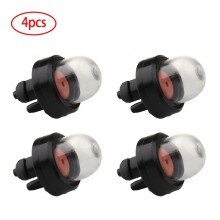 4Pcs Bubble Benzine Snap Primer Brandstof Lamp Pomp Service Kit Vervanging Accessoire Voor Stihl TS410 TS420 SR430 Brandstoftoevoer