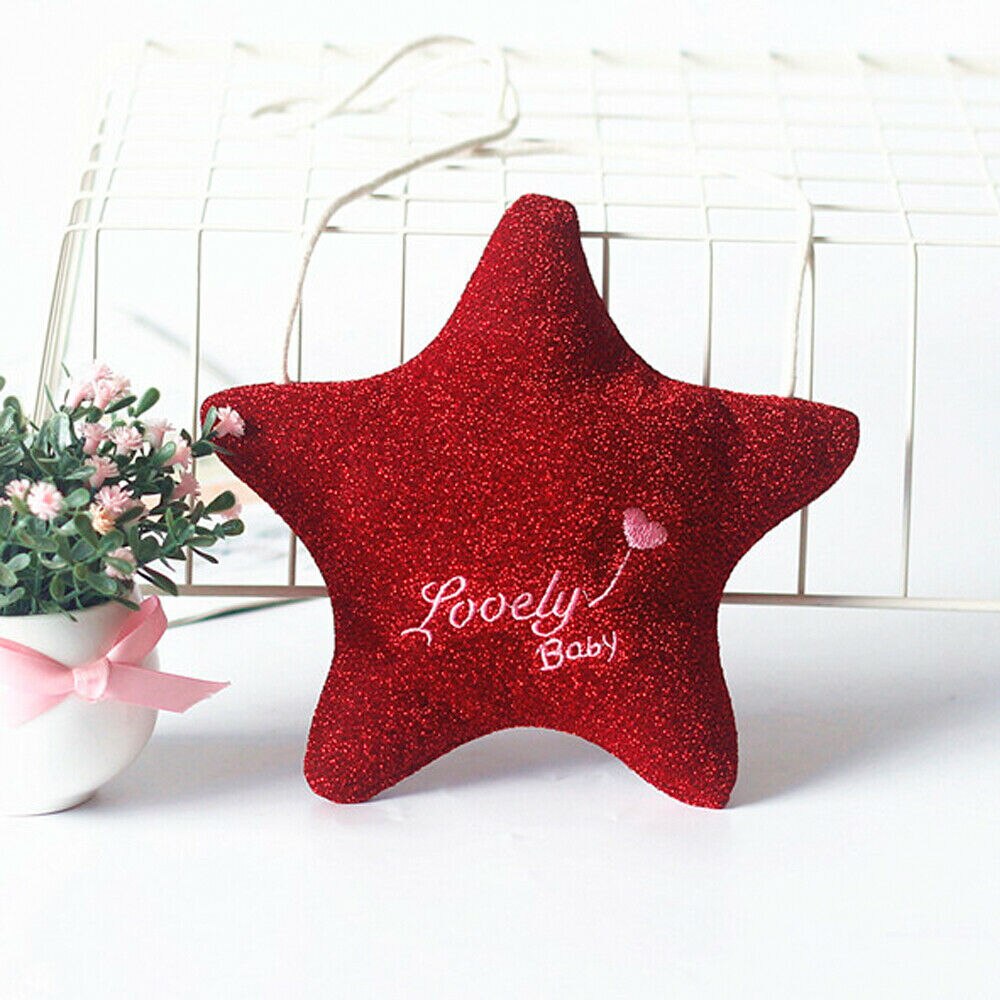 Barn flicka paljetter stjärnformad crossbody messenger axelväska påse myntväska plånbok härlig