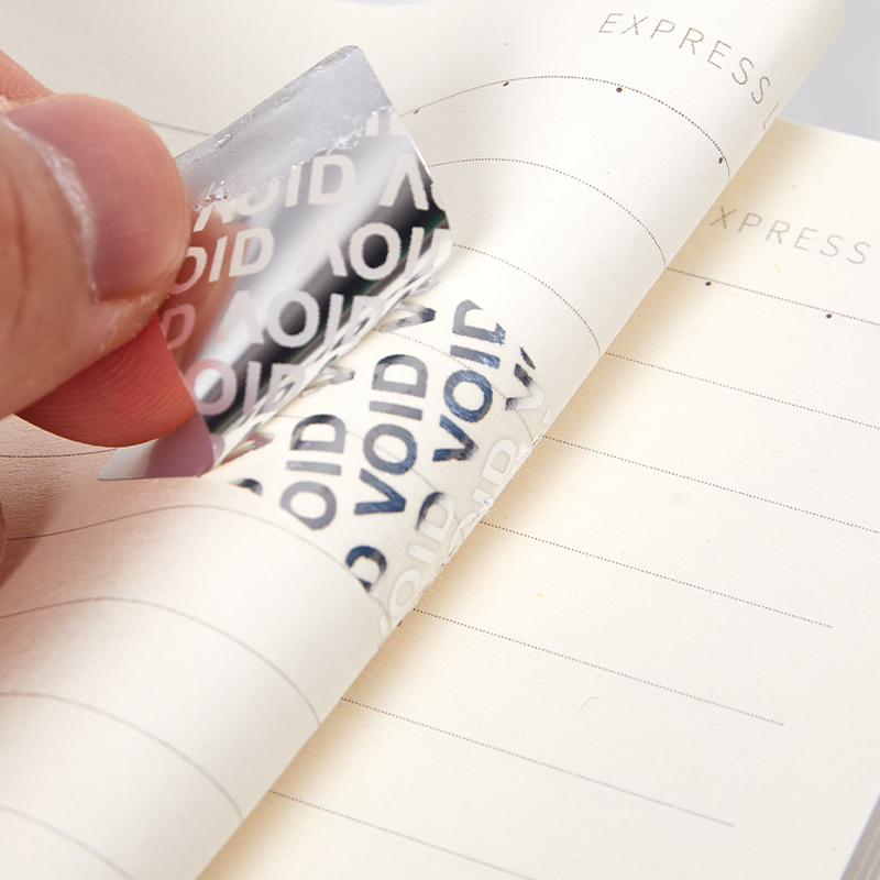 Gwarancja naklejka ochronna 40*20mm zabezpieczająca pustka zabezpieczająca naklejki na etykiety jednorazowa naklejka zabezpieczająca przed podrabianiem