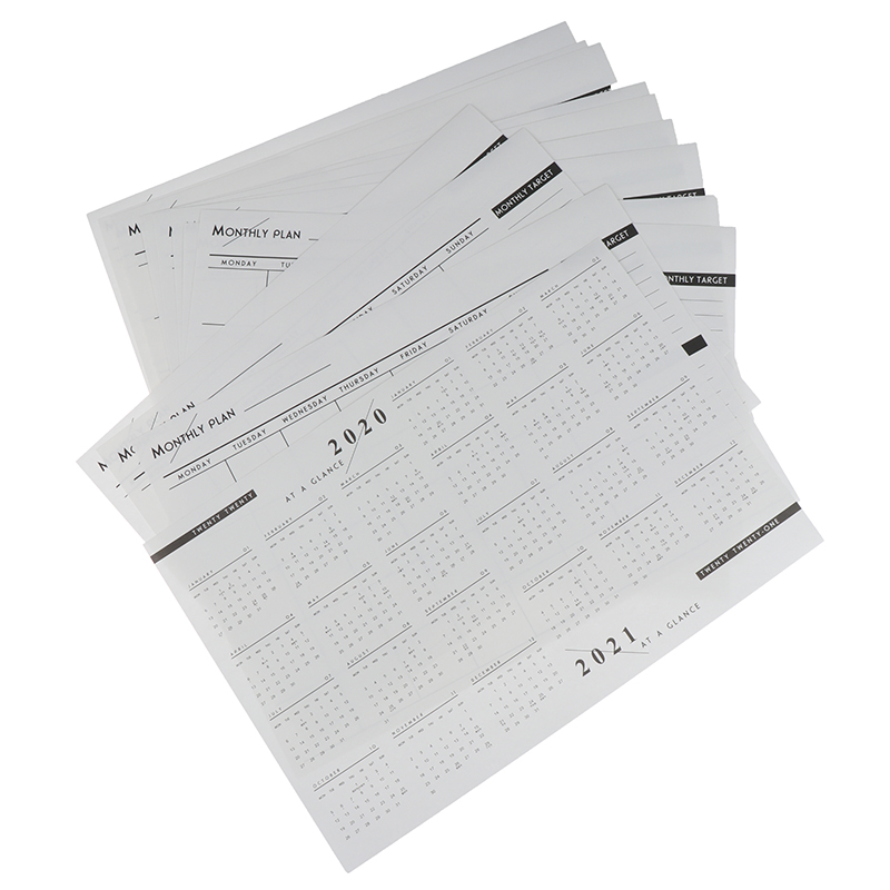 Planner Months Diary Notebook Personal Agenda Planner Organizer Business Office Stationer Calendar Monthly