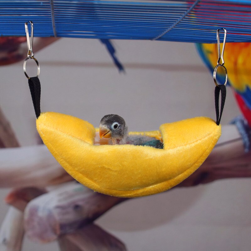 Mały dom dla zwierząt w kształcie łódki papuga ptak szczur hamak huśtawka wiszące łóżka dom gniazdo dla chomika materiały dla ptasie gniazdo akcesoria
