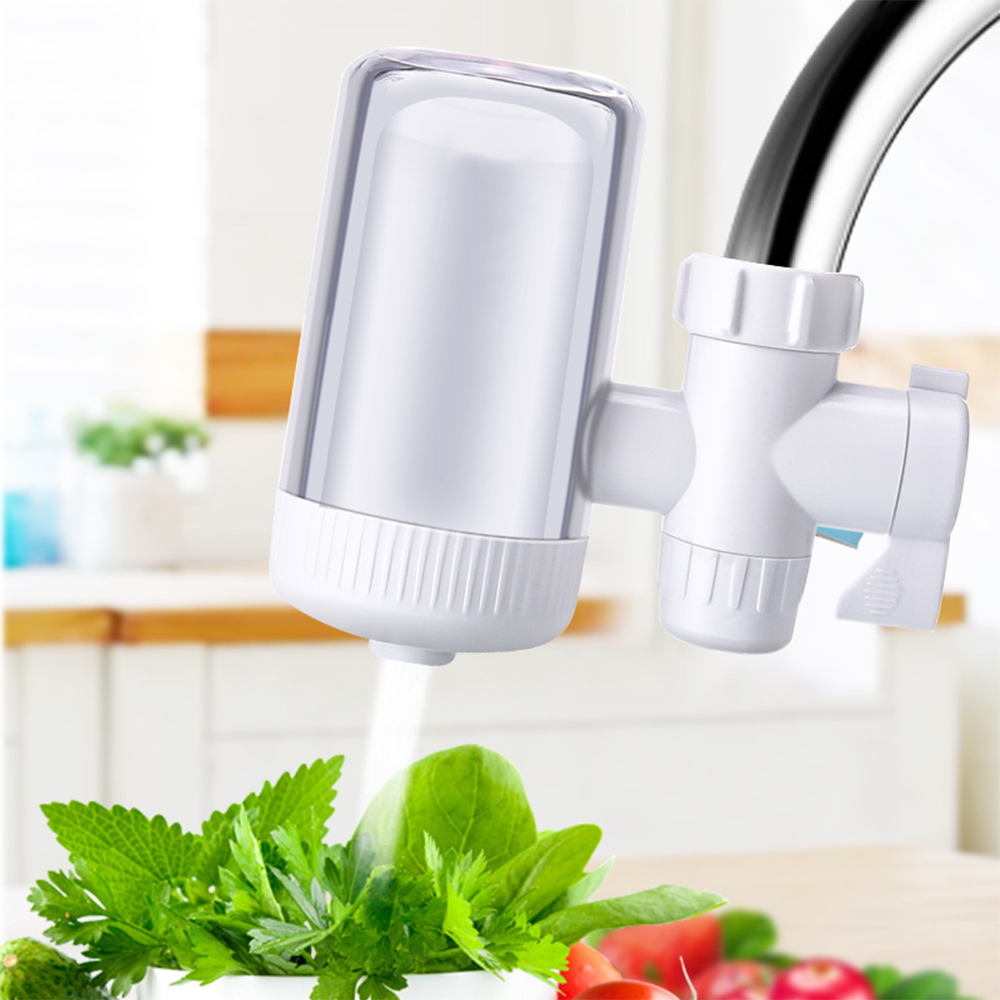 Reusable Faucet Filter Small Household Water Purifier Kitchen Purification Water Filter Sterilization Anti Dust Water Pollution