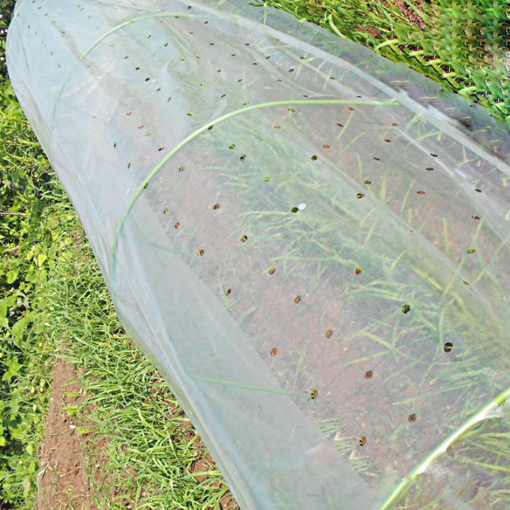 PE Plastic Film Transparant Stofdicht Tuinplant Cover Kas