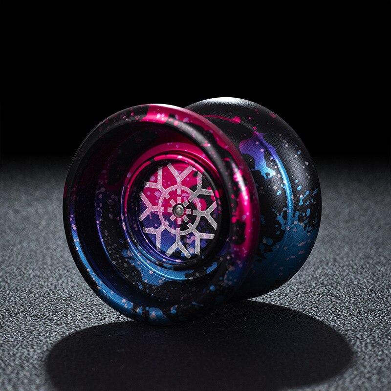 Magicyoyo Aluminium Legierung Proffesional Yoyo High-speed Nicht Mehr Reagiert Yoyo 1A 3A 5A String Trick Yoyo Spielzeug für Kinder Kinder erwachsene: MJ-Black Pink