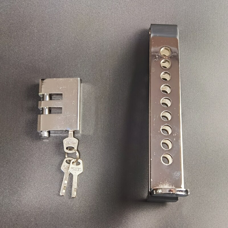 Car Clutch Lock Universal Auto Brake Pedal Lock Throttle Accelerator Security Steel Stainless Anti-Theft Tool Pedal Lock