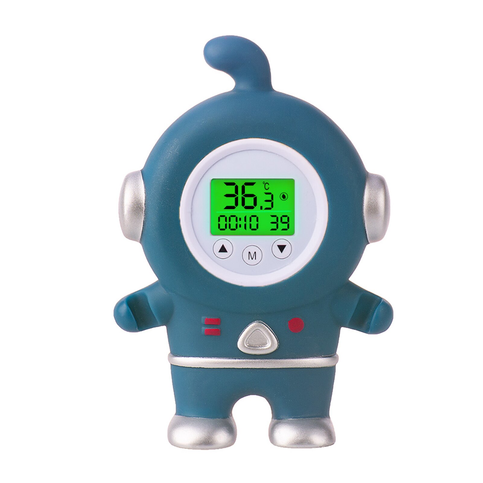 Babybadetermometer vandtermometer tri-farvet baggrundsbelyst flydende babybadelegetøjsbadesikkerhedstemperaturtermometer: Fremmede