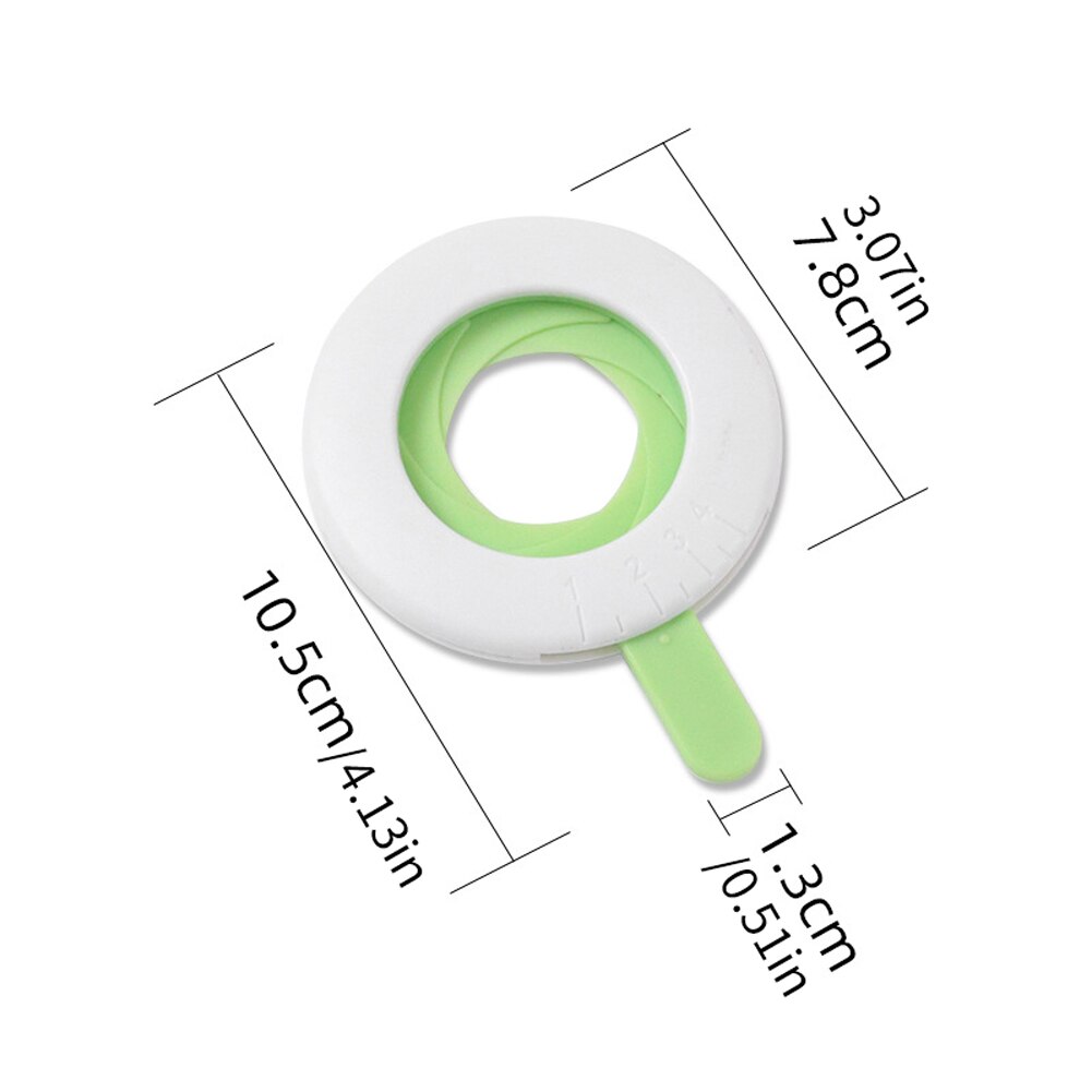 With Handle Adapter Measuring Tool Small Spaghetti Control Gadgets Pasta Portion Noodles Component Selector Plastic