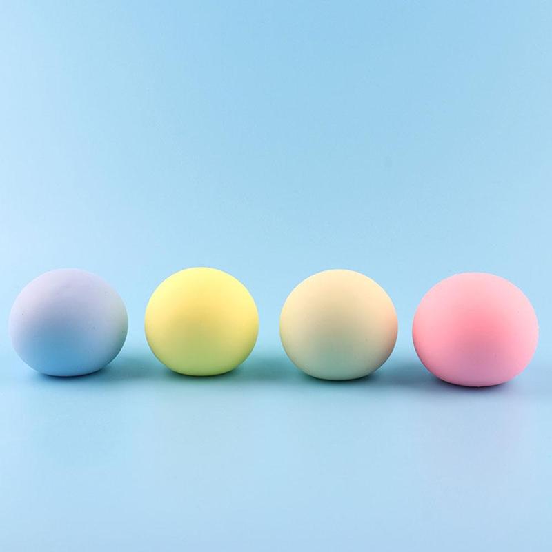 TPR dekompresja szczypta muzyka studencka zabawka 6cm świetlny kratka wentylacyjna wycisnąć tofu mąka piłka