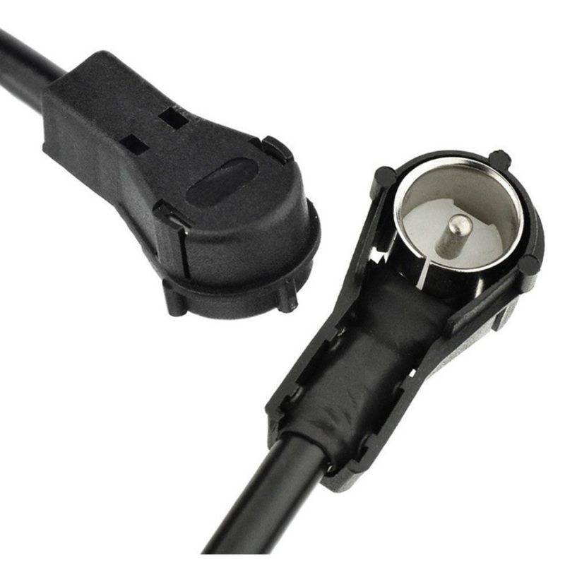 Cable adaptador antena radio para coche 652F 30 con conector DIN 41585 macho a apto para unidades europeos